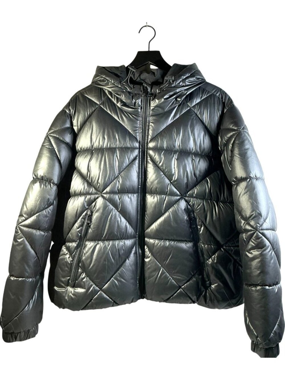 Love & Sport Women’s Hooded Puffer Jacket | Lined | Winter Coat | Size 2XL